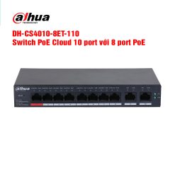 DH-CS4010-8ET-110 Switch PoE Cloud 10 port DAHUA