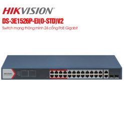 DS-3E1526P-EI(O-STD)V2 Switch PoE 24 cổng Hikvision