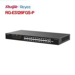 RG-ES126FGS-P Unmanaged switch 24 cổng PoE RUIJIE REEYE